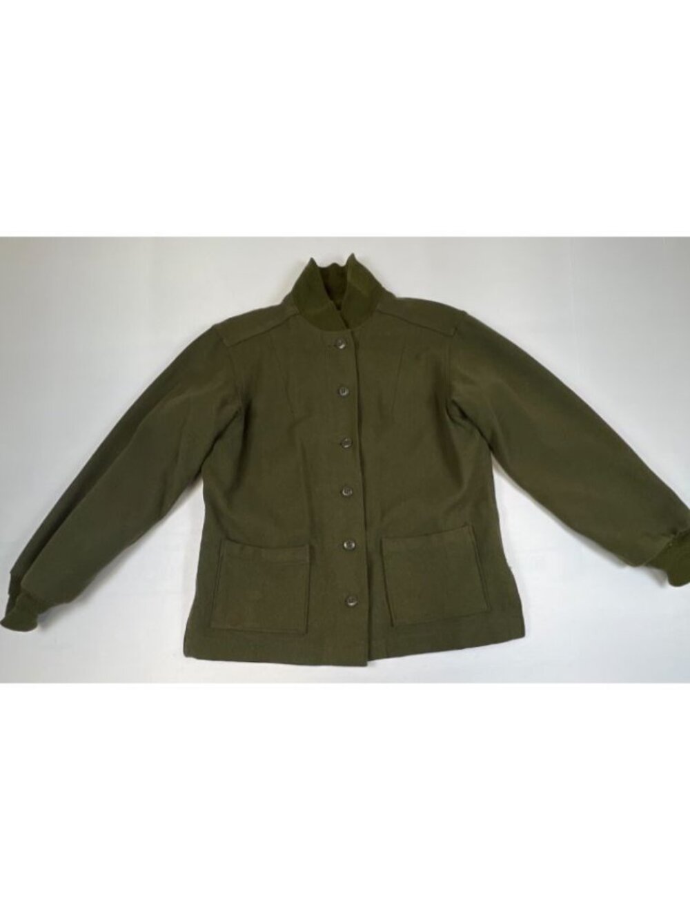 Vintage 1975 Alpha Industries Women's Field Coat Liner 14 Olive Green Military